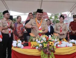 Kwarcab Kota Gunungsitoli Gelar Apel Besar Peringatan Hari Pramuka Ke 63 Tahun 2024