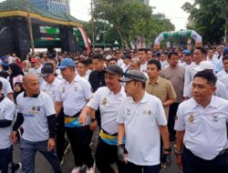 Ribuan Peserta Ikut Jalan Santai Road to PON