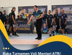 AHY Buka Turnamen Voli Menteri ATR/Kepala BPN Cup 2024