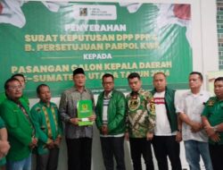 PPP Serahkan Rekom B1 KWK Kepada Pasangan Putra Mahkota – Achmad Fauzan