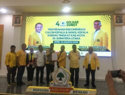 Pasangan PMA-AFN Terima B1-KWK Partai Golkar