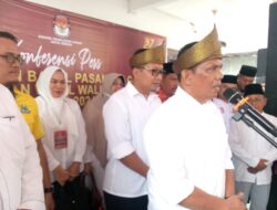 Zainuddin Purba – Hendro Susanto Daftar Ke KPU Binjai