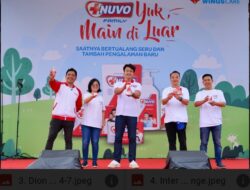 Nuvo Family Bersama Dion Wiyoko Ajak Anak-Anak Main Di Luar Tanpa Takut Kuman