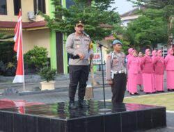 Polres Batubara Gelar Apel Kenaikan Pangkat Kompol Dan AKP