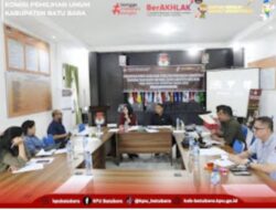 Ketua KPU Batubara Pimpin Rapat Pleno Rutin