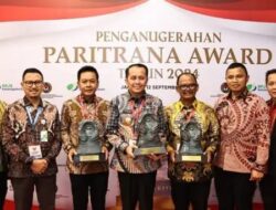 Pj Gubsu Fatoni Raih Penghargaan Paritrana Award 2024