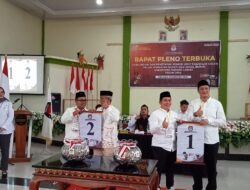 KPU Tetapkan Nomor Urut Paslon Bupati Dan Wakil Bupati Palas 2024