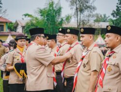 Gerakan Pramuka Kwarcab Kota Medan Pecahkan Rekor MURI Dunia