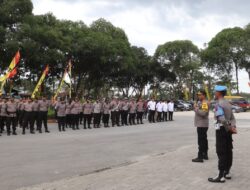 307 Personel Polres Langkat Amankan Pengundian Nomor Urut Paslon Pilkada 2024