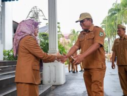 Sehari Sebelum Cuti, Wali Kota Siantar Pimpin Apel Gabungan ASN