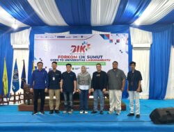 Forkom IJK Sumut Goes to Universitas Labuhanbatu