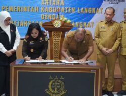 Pj Bupati Langkat Teken MoU Dengan Kejaksaan Negeri Terkait Penegakan Hukum