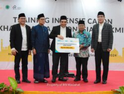 BSI Maslahat, MUI Dan Yayasan Al Washiyyah Gelar Training Calon Khatib Muda