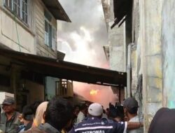 Tiga Unit  Rumah Terbakar Di Pesisir Brandan