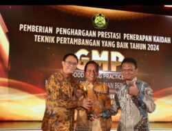 Agincourt Resources Raih Penghargaan Terbaik Penerapan Kaidah Teknik Pertambangan