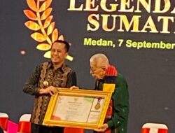 Habib Nasution Penerima Penghargaan Legenda Olahraga Sumut Adalah Ayahanda Balon Wakil Bupati Madina