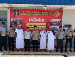 Kapolres Padangsidimpuan Kunjungi Rutan Kelas II Salambue