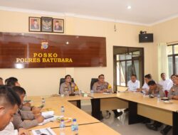 Polres Batubara Kerahkan 150 Personil Pengamanan Masa Kampanye