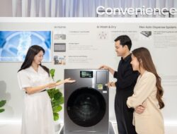 Revolusi Gaya Hidupmu !!! Lebih Cerdas Dengan Teknologi AI Samsung Laundry Combo