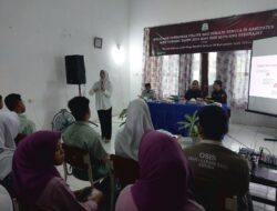 Kesbangpol Aceh Tamiang Gelar Sosialisasi Politik Bagi Pemilih Pemula