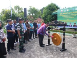 Matheos Hadiri Pencanangan TNI Manunggal