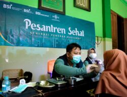 BSI Maslahat Dan BSI Resmikan Program Pesantren Sehat 2024