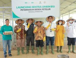 BSI Dan BSI Maslahat Launching Sentra Bebek Petelur Di Deliserdang