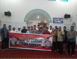 Jumat Curhat Kapolsek Sunggal Kunjungi Desa Muliorejo