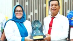 Hari Pertama Masuk Kerja, Bupati Simalungun Terima Penghargaan Paritrana Award 2024