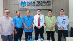 Perumda Tirtanadi Berikan Fasilitas Air Minum di SMAN 2 Medan 