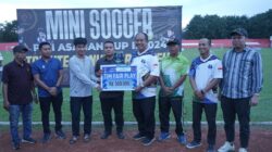 Tutup Mini Soccer PWI Asahan Cup II, Wabup Taufik Kenang Dedikasi Nurkarim Nehe