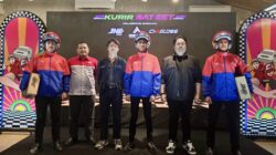 JNE Kolaborasi Dengan Eiger, Cargloss Helmets Luncurkan Jaket Dan Helm