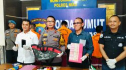 Satreskrim Polres Nias Tangkap 5 Pelaku Judi Sabung Ayam