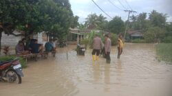 Banjir Melanda Dolok Masihul, Ratusan Rumah Terendam