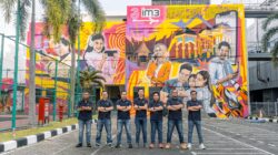 Indosat – Komunitas Seniman Medan Kolaborasi Mural